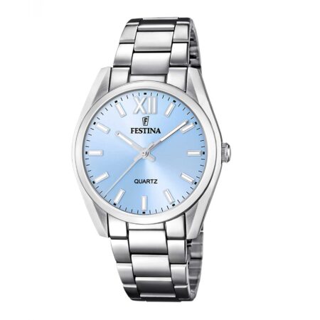 Γυναικείο Ρολόι Festina Με Γαλάζιο Καντράν (F20622/3)