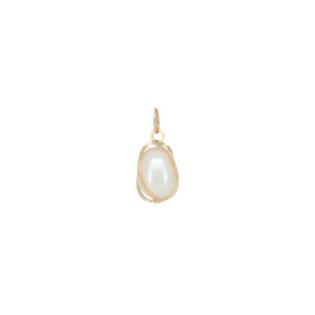 Μενταγιόν Fresh Water Pearl 14Κ